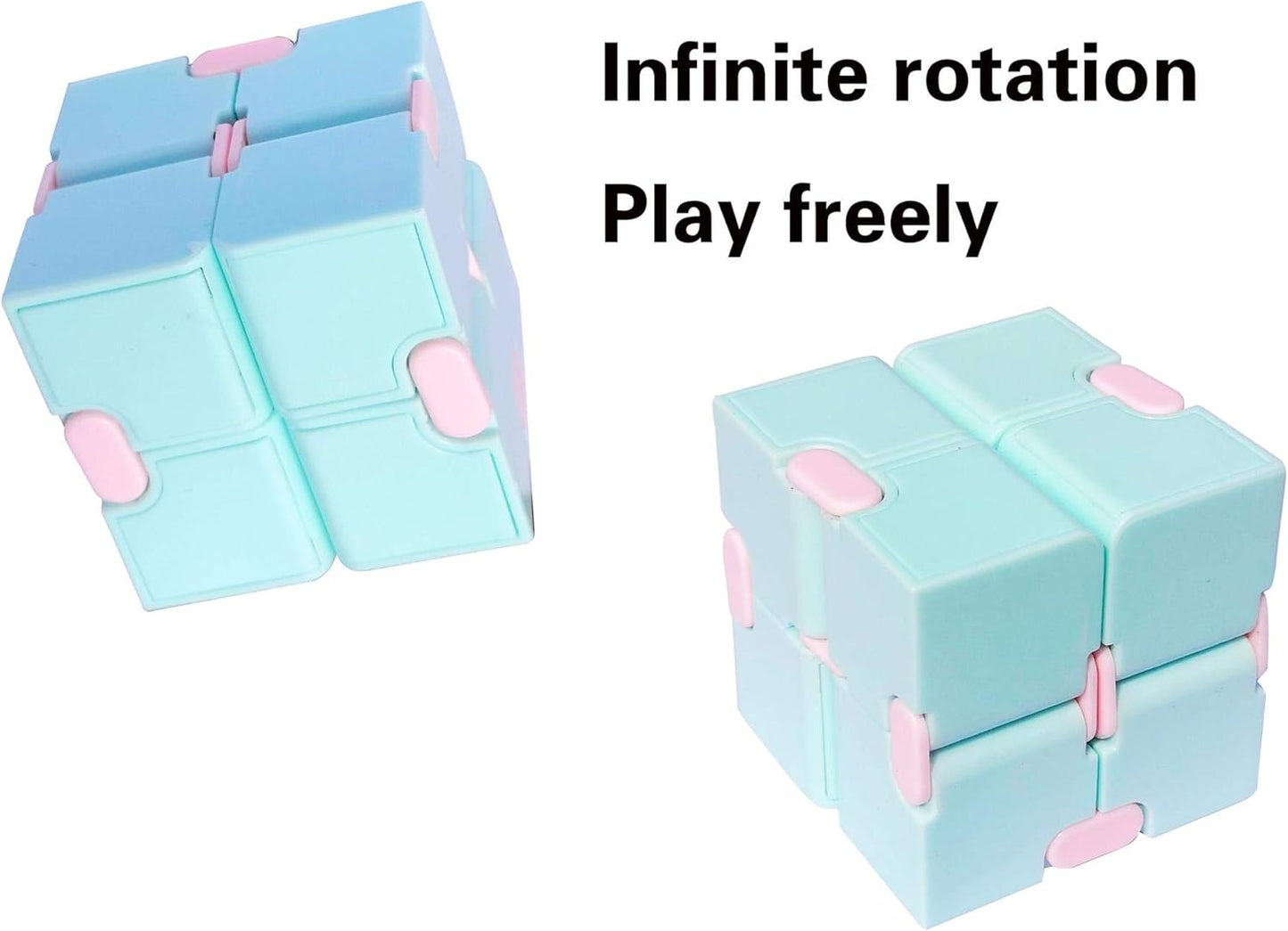 7 Pack Stress Relief and Anxiety Relief Fidget Toys,Flippy Chain,Marble Mesh,Infinity Cube