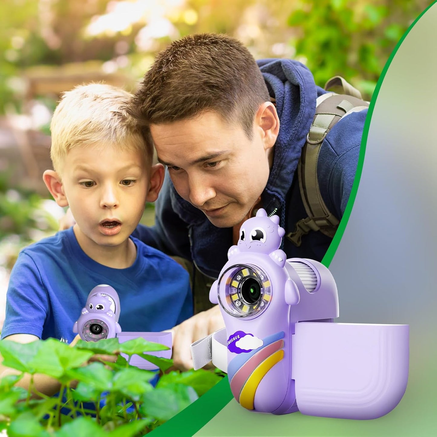 Labsters Kids Microscope - 1000X Portable, Telescope & Photo/Video, Science Kit for Kids Over 3 Years