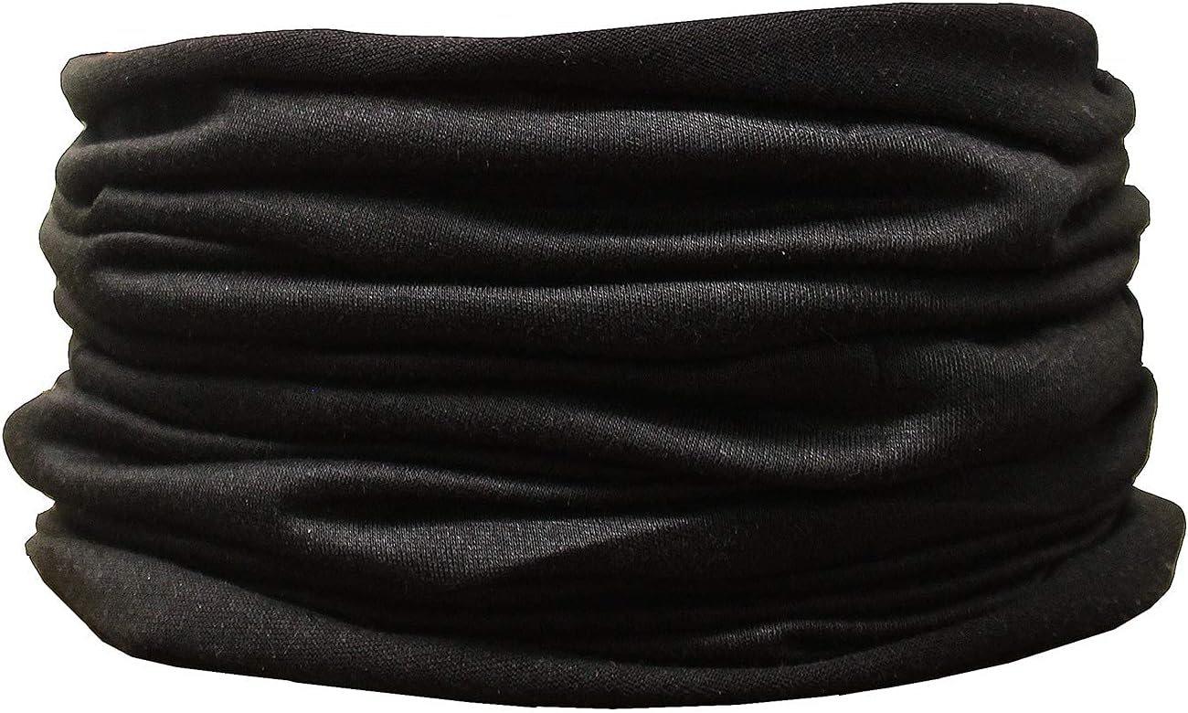 $averPak BodyForge & InsectGuard - Permethrin Treated Mosquitoes, Flies, Ticks & More Insect Repellent Tube Bandanna Neck Gaiter Headband (Black)