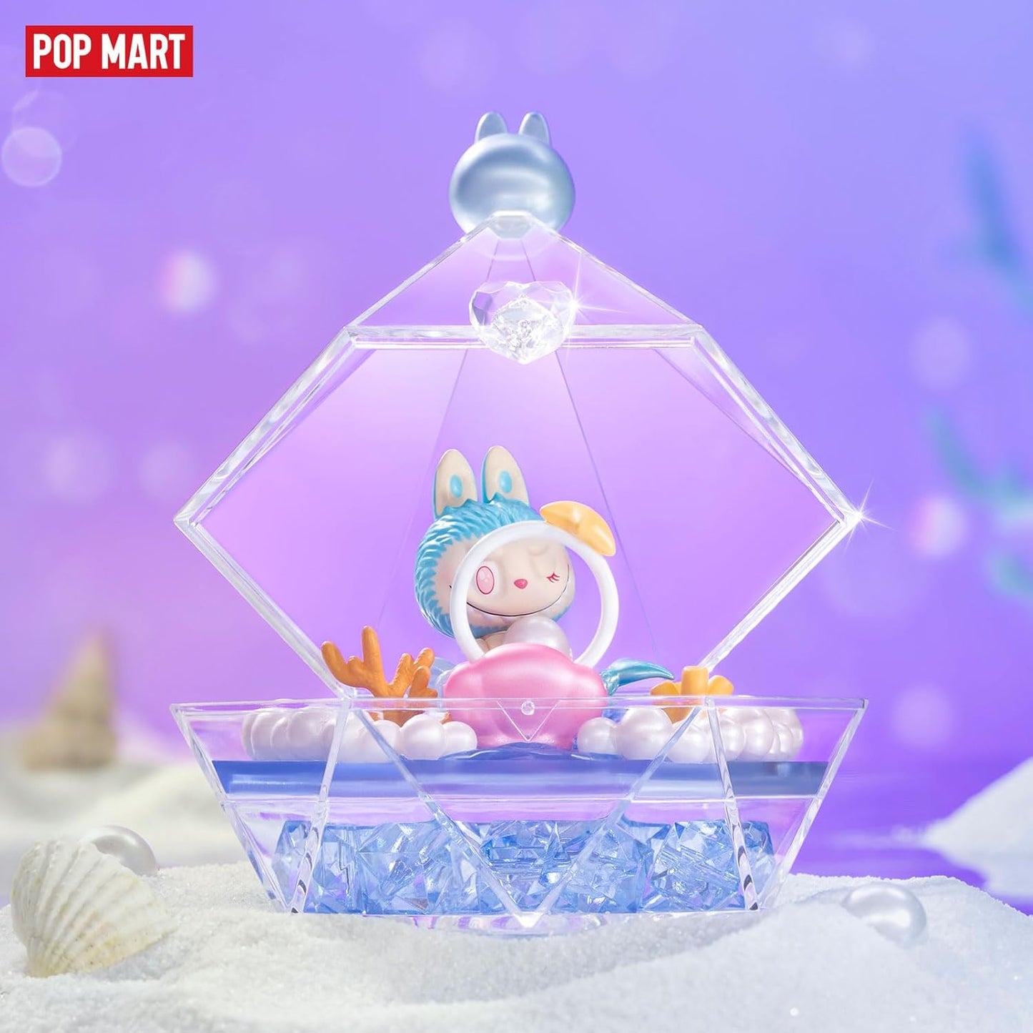 POP MART Crybaby Wishes at Your Fingertips Series Scene Set Blind Box Figures, Random Design Mystery Toys for Modern Home Decorations Indoor, Collectible Toy Set for Desk Accessories, Triple Box
