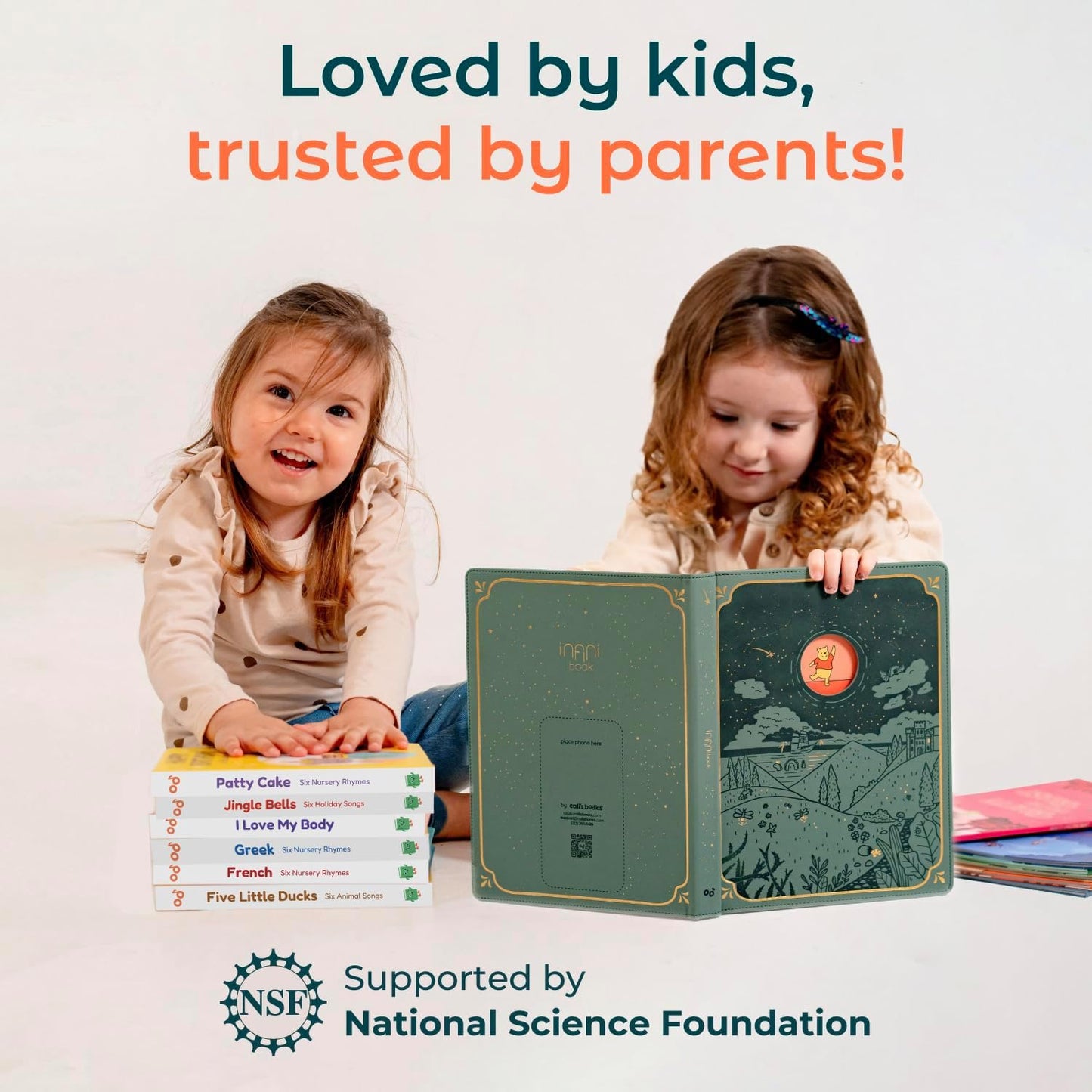 Cali's Books Alphabet Book for Toddlers 1-3 - Learn ABC, Musical Books for Kids, Interactive Talking Baby Toddler Sound Book, Educational Song Learning Toys, Singing and Speech Music Toy for Babies