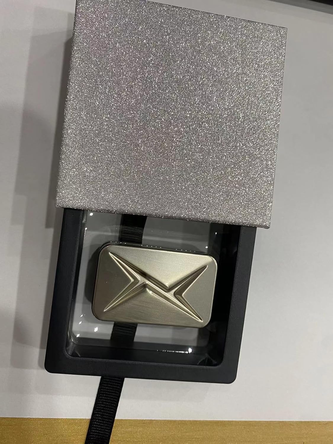 Metal Fidget Slider-Slider Fidget Toys for Adults,EDC Metal Trackless Fidget Slider Haptic Toy Stress Relief Toys,Home Office Executive Desk Toys Ideal Gifts for Father Husband Boyfriend